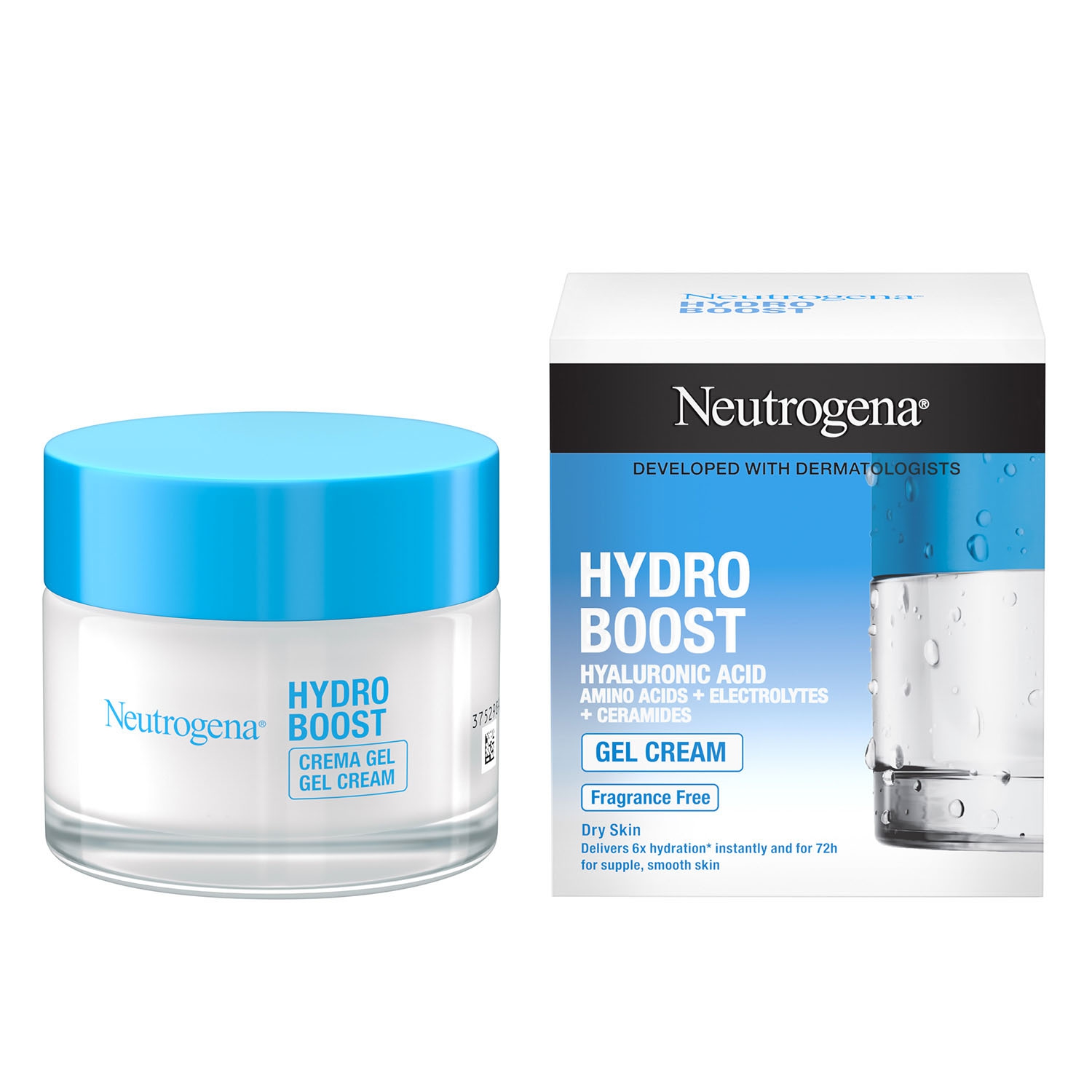 Neutrogena Hydro Boost Crema Viso Gel  Acido Ialuronico Idratante 50 ml
