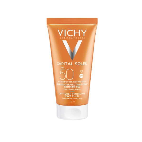 Vichy Capital Soleil Dry Touch Spf50 Emulsione Anti Lucidit Mattificante 50 ml