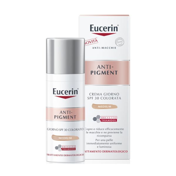 Eucerin Anti Pigment Crema Viso Colorata Antimacchie SPF30 Medium 30 ml