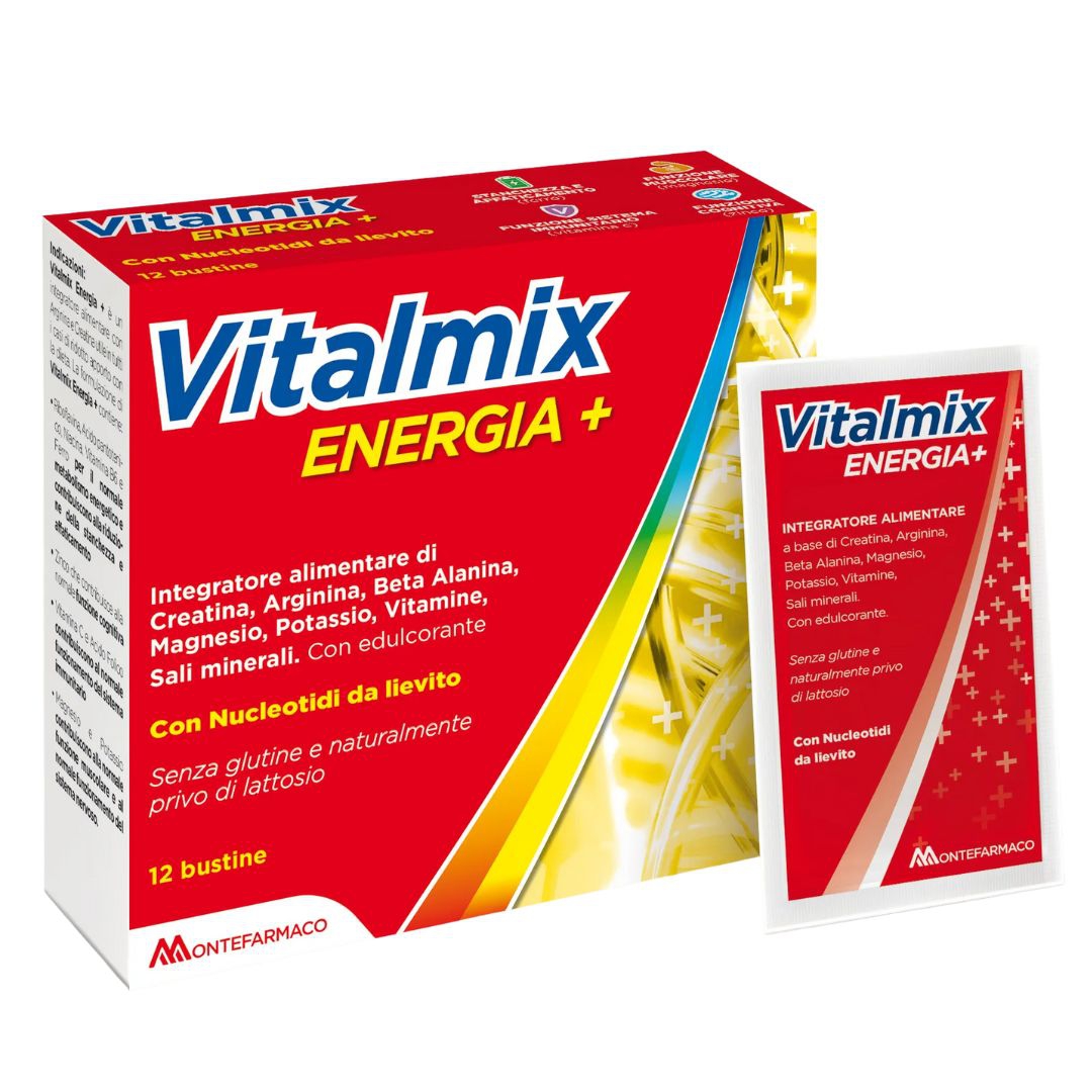 Vitalmix Energia   Integratore di Vitamine e Sali Minerali 12 Bustine
