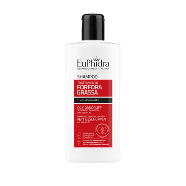 Euphidra Shampoo per Forfora Grassa 200 ml