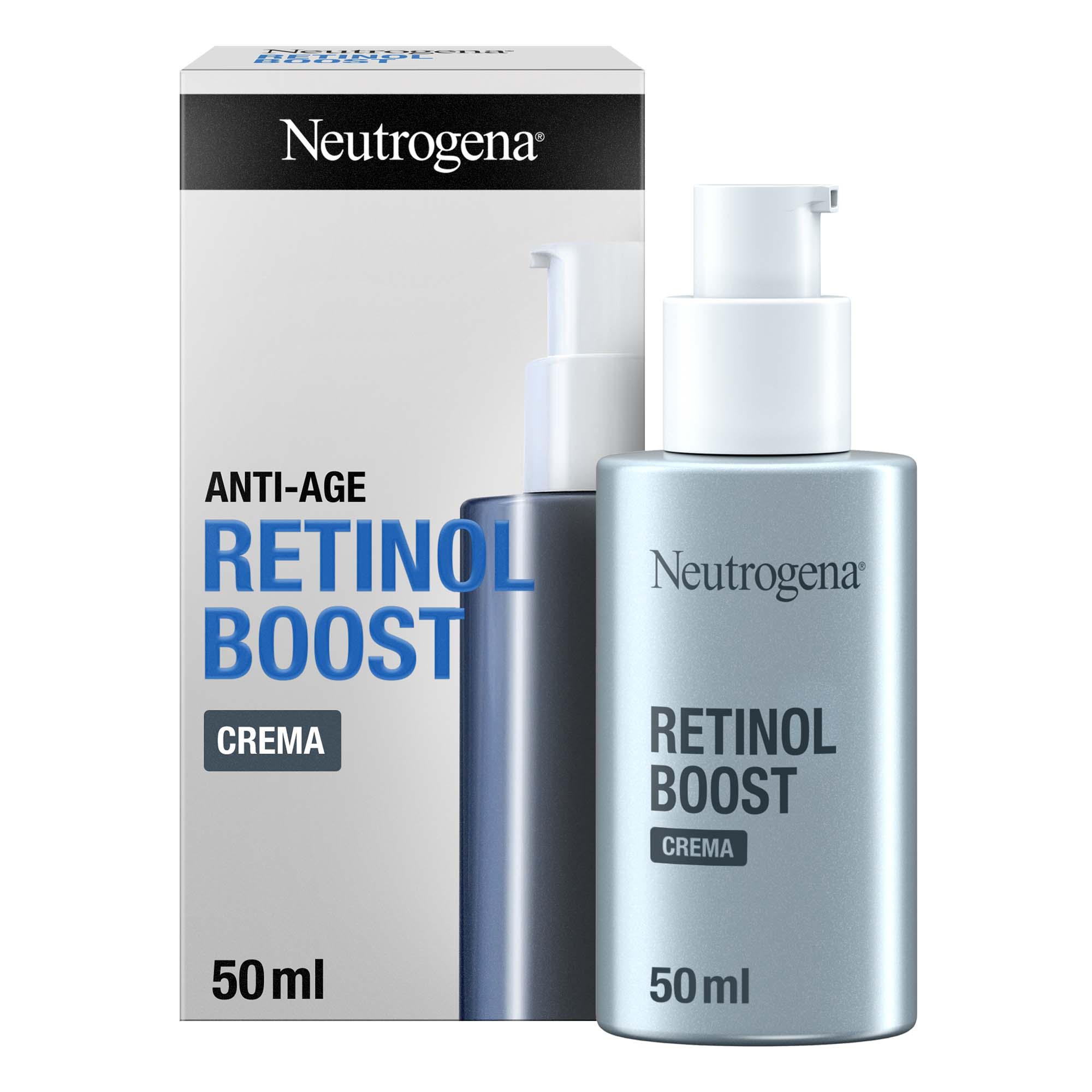 Neutrogena Retinol Boost Crema Viso Notte con Retinolo Puro 50 ml
