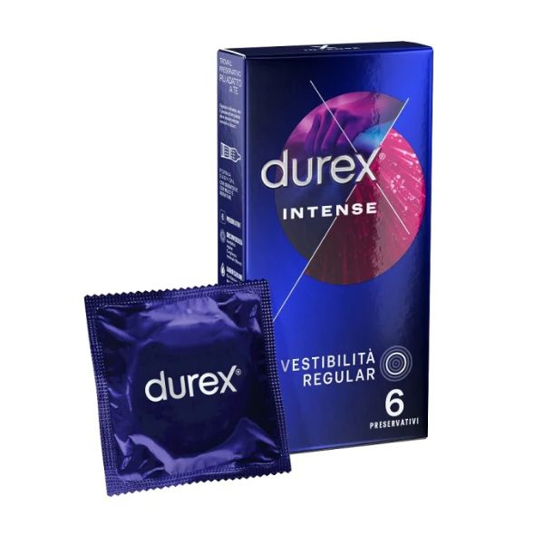 Durex Intense Profilattici Vestibilit Regular 6 Pezzi