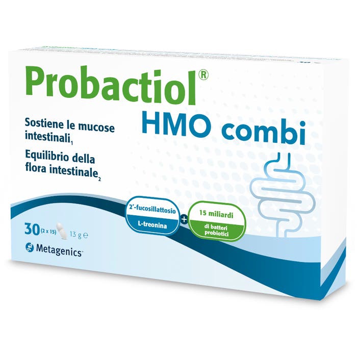 Probactiol HMO Combi Integratore Per La Flora Intestinale 2X15 Capsule