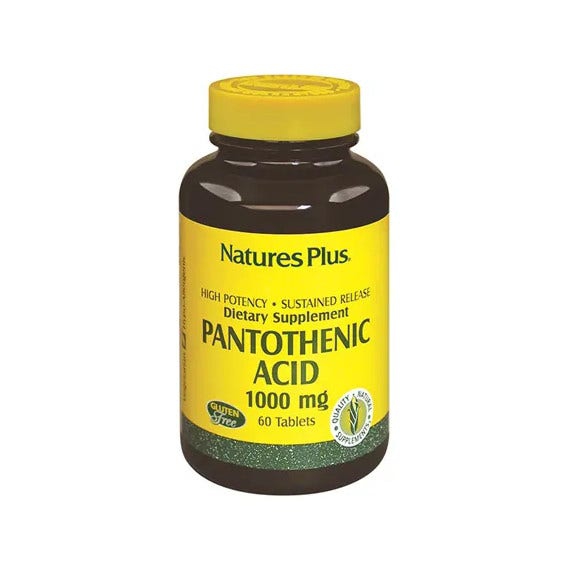 Nature s Plus Acido Pantotenico Integratore 60 Tavolette