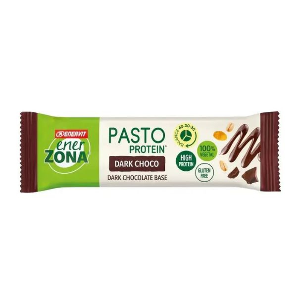 Enerzona Pasto Protein Dark Choco Barretta Sostitutiva Pasto 55 Gr