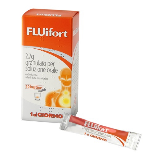 Fluifort 2 7 G Granulato Per Soluzione Orale 10 Bustine