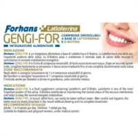 Forhans Gengi For Integratore di Lattoferrina e D Biotina 30 Compresse Orosolubi