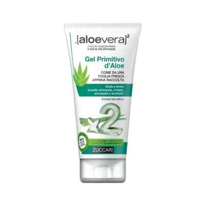 Zuccari Aloevera Gel Primitivo d Aloe Lenitivo per Pelle Stressata 100 ml